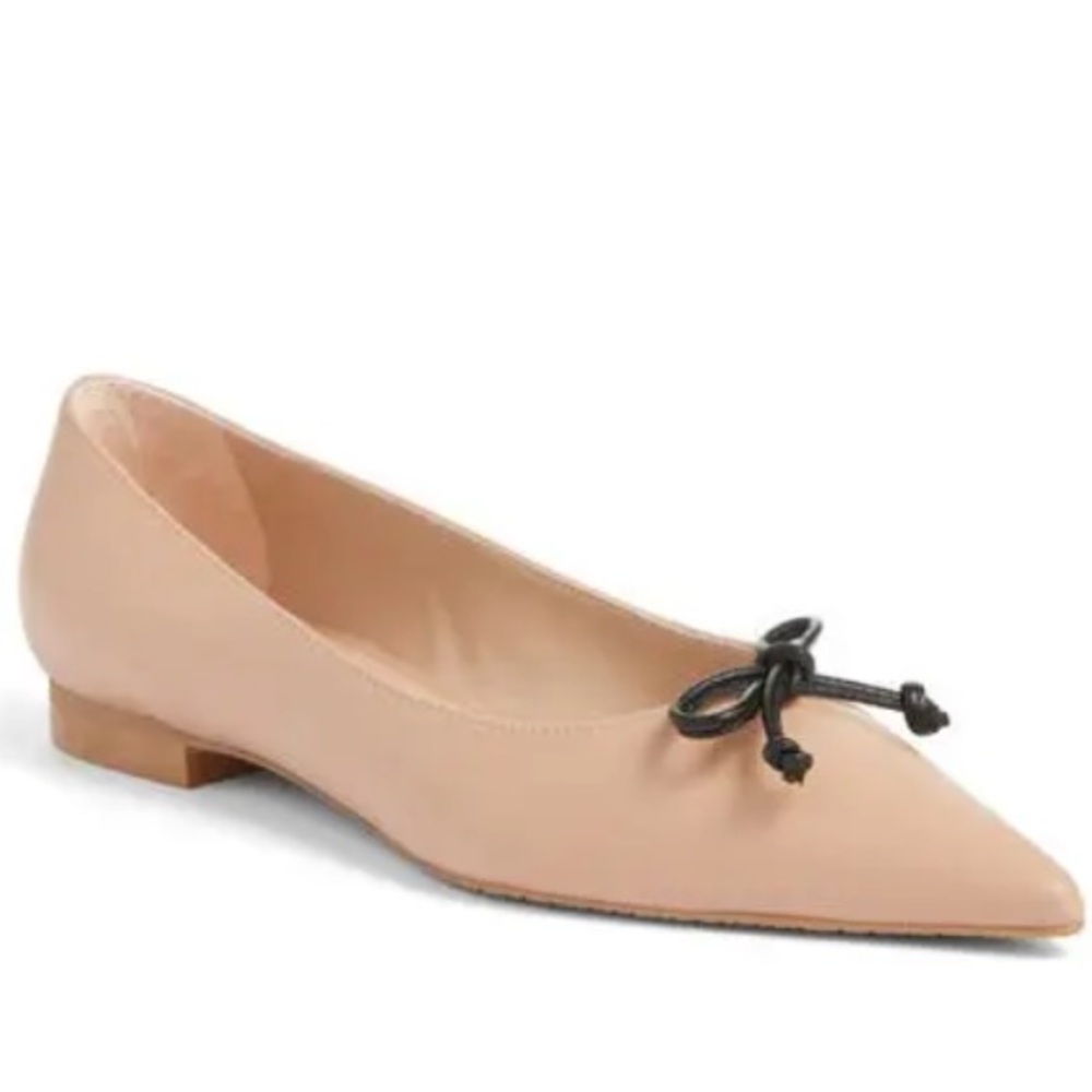 🌹STUART WEITZMAN🌹Landon Pointed Toe Ballet Flat Size: 8B